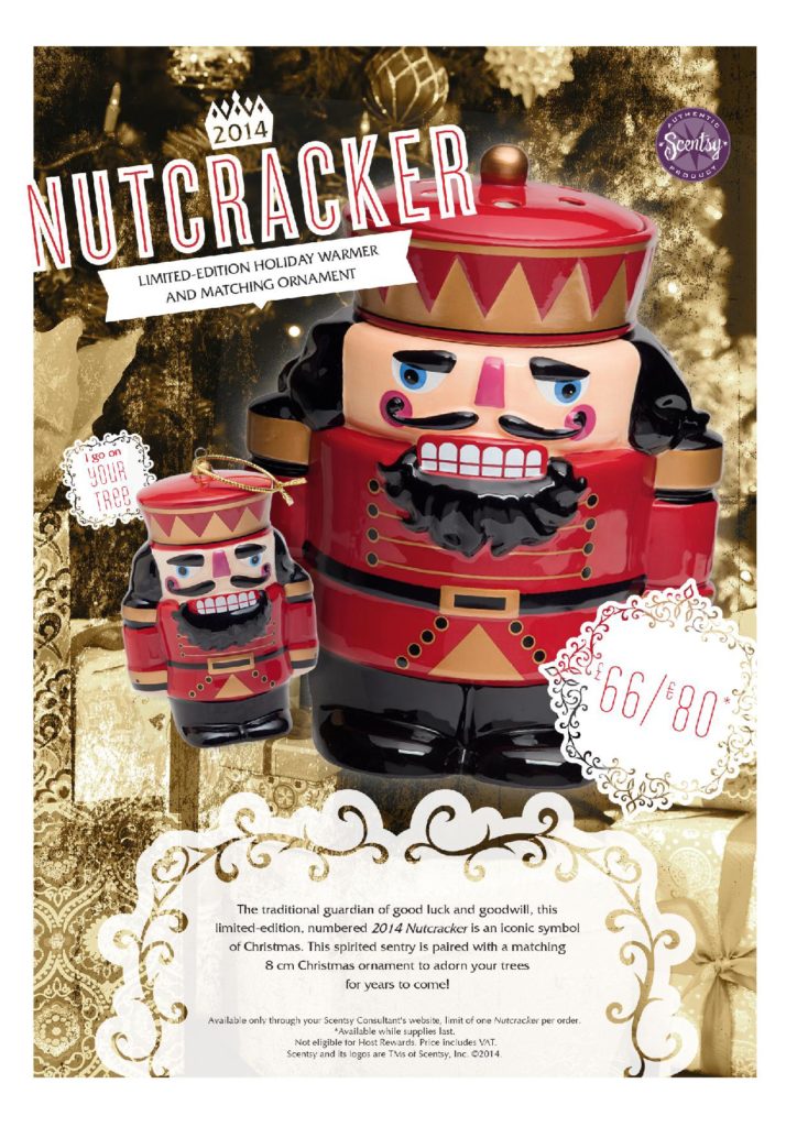 Scentsy Limited Edition Nutcracker Warmer