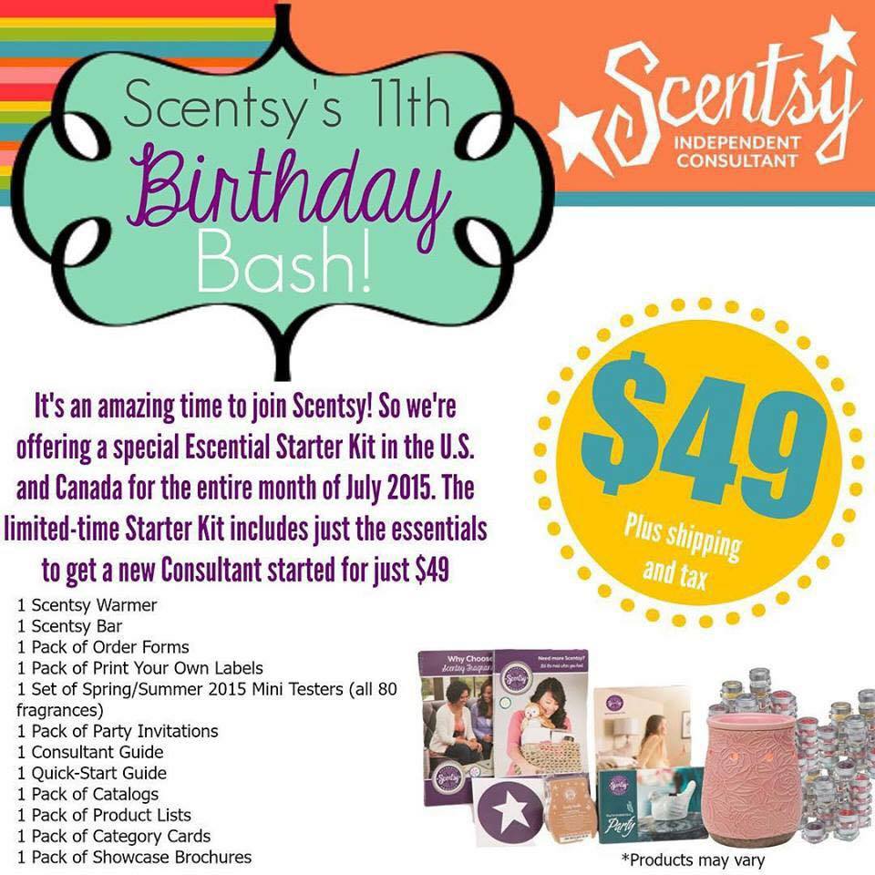 Join Scentsy US joining offer