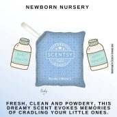 Newborn Nursery Scentsy Scent Pak