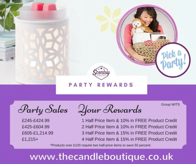 Host A Scentsy Party & Earn HalfPrice & Free Scentsy Products!