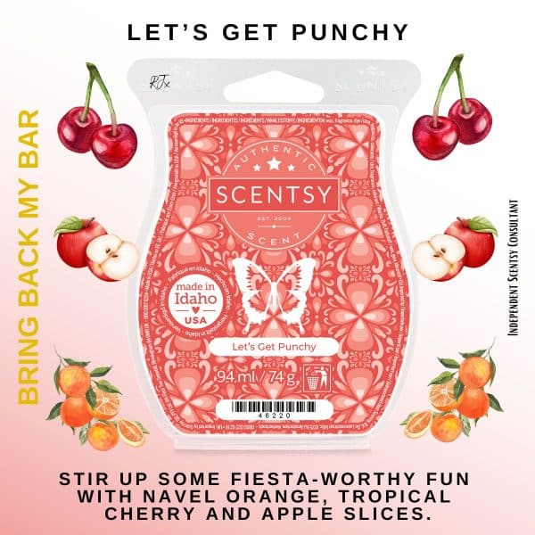 Let's Get Punchy Scentsy Bar