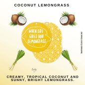 Coconut Lemongrass Scentsy Scent Circle