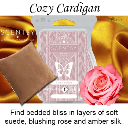 cozy cardigan scentsy