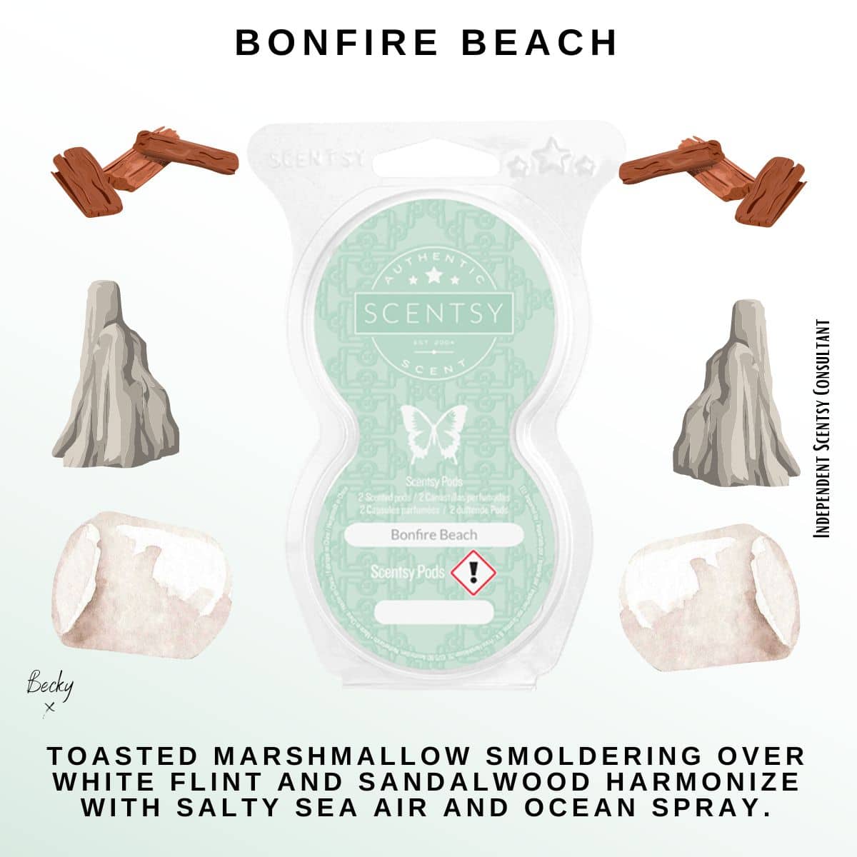 Bonfire shop beach scentsy