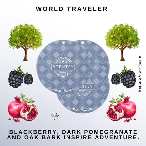 World Traveler Scentsy Scent Circle