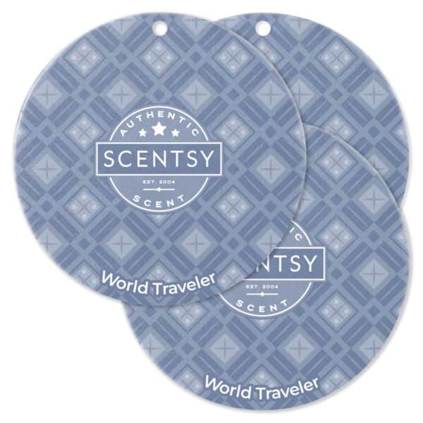 World Traveler Scentsy Scent Circle 3-pack