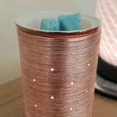 Etched Core Rose Gold Scentsy Warmer