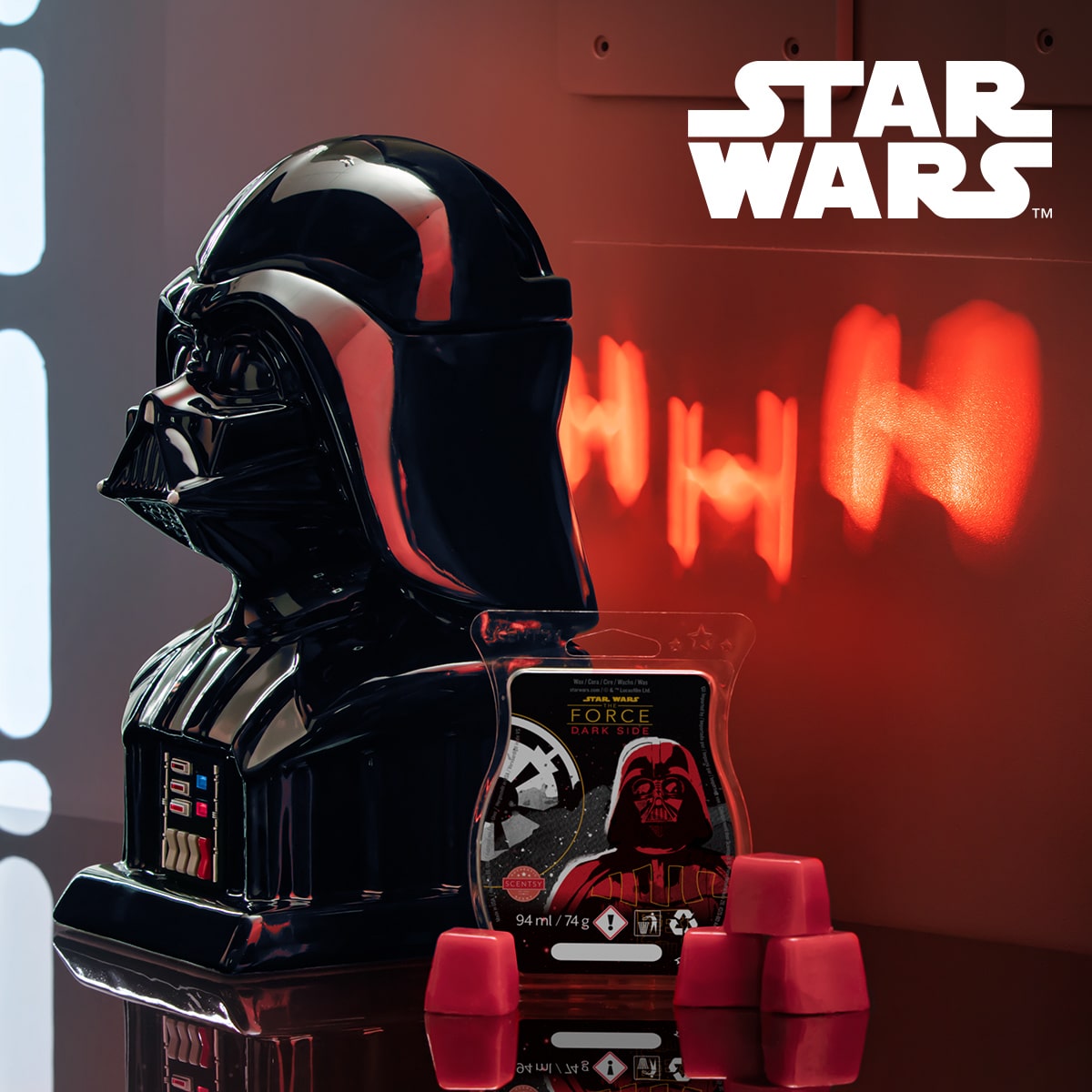 Scentsy Darth Vader™. Warmer & Wax Bar Released Date 19th September