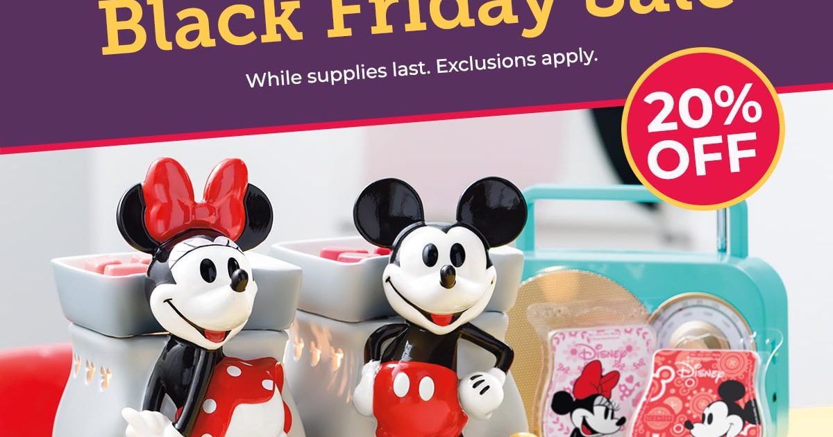 Scentsy BLACK FRIDAY SALE Starts 29th November 2019