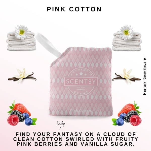 Pink Cotton Scentsy Scent Pak