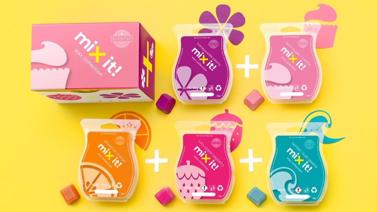 The Mix It! Scentsy Wax Collection - The Candle Boutique - Scentsy 