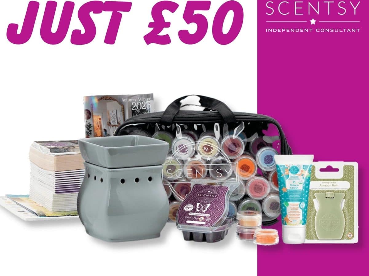 Join Scentsy With The Amazing Value £50 Starter Kit!