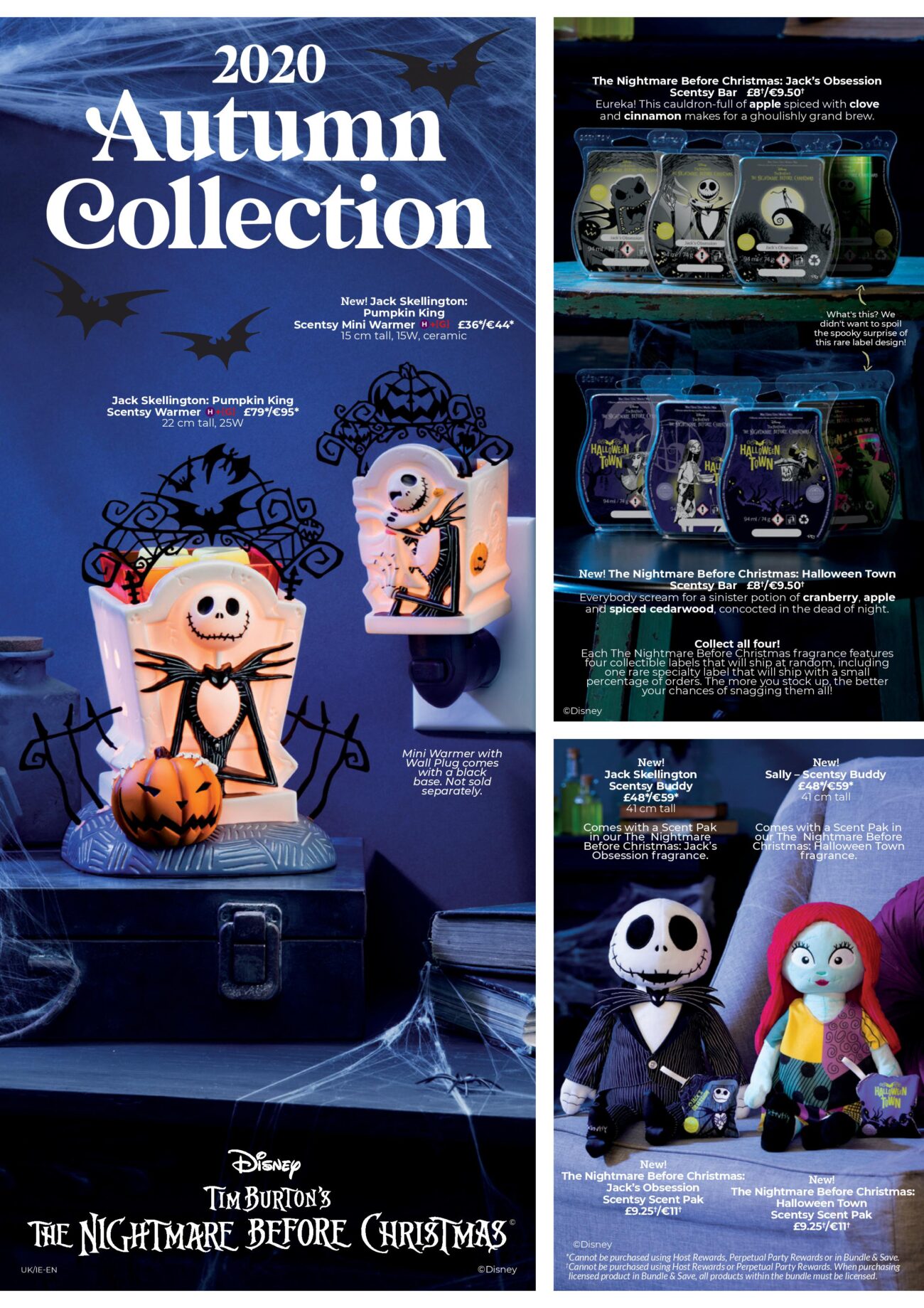 Nightmare Before Christmas Scentsy Warmers, Wax & More