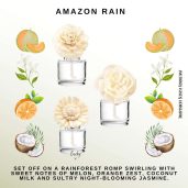 Amazon Rain Scentsy Fragrance Flower