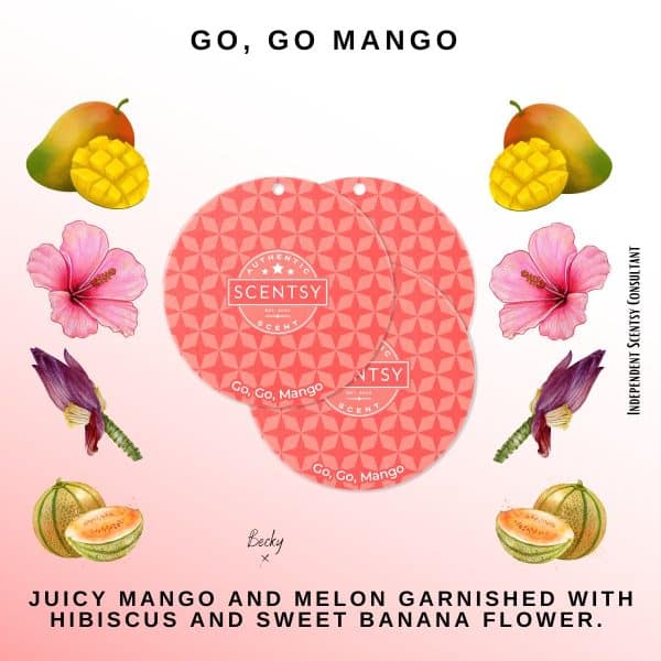 Go Go Mango Scentsy Scent Circle