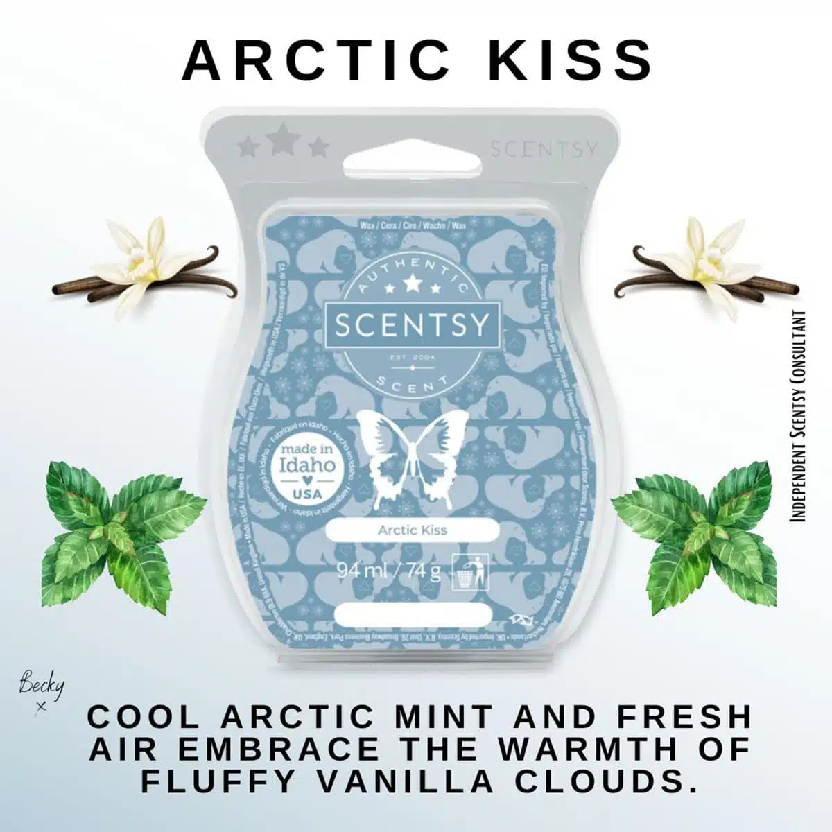 Arctic Kiss Scentsy Bar