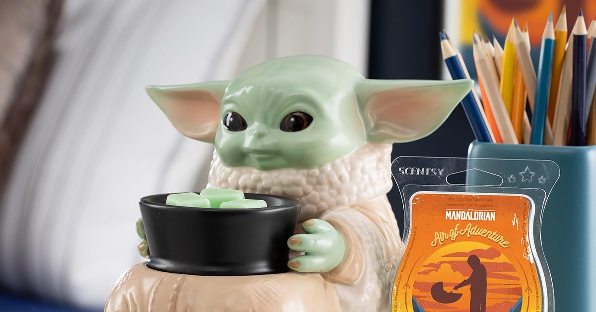 Baby Yoda Scentsy Warmer Never Used on sale