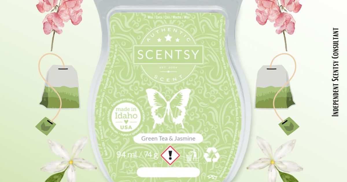 Green Tea & Jasmine Scentsy Bar - The Candle Boutique - Scentsy UK  Consultant