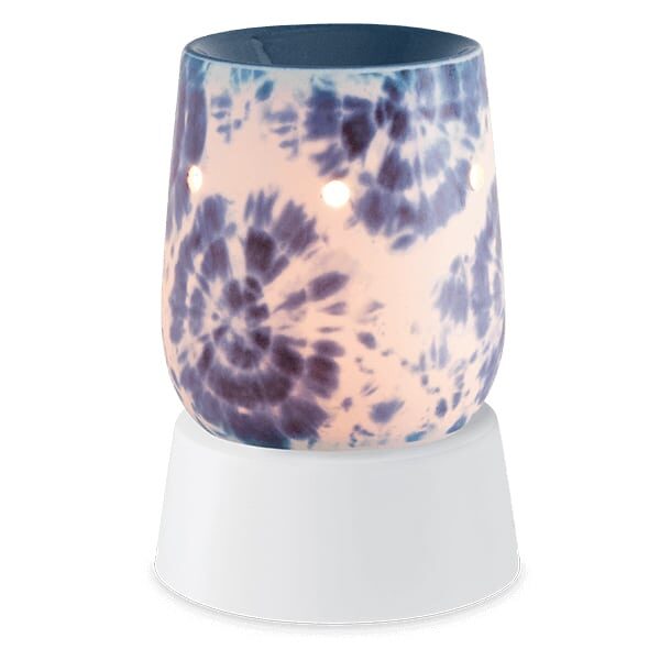 Tie Dye Scentsy Mini Warmer With Tabletop Base