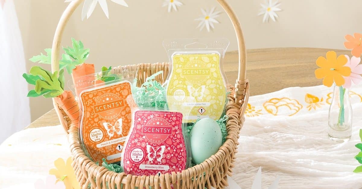 Scentsy Happy 2024 Easter warmer + 1 scentsy bar