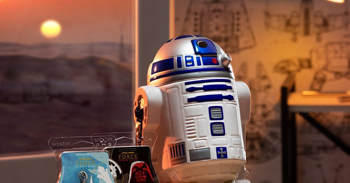 Scentsy r2d2 hot projection wax warmer