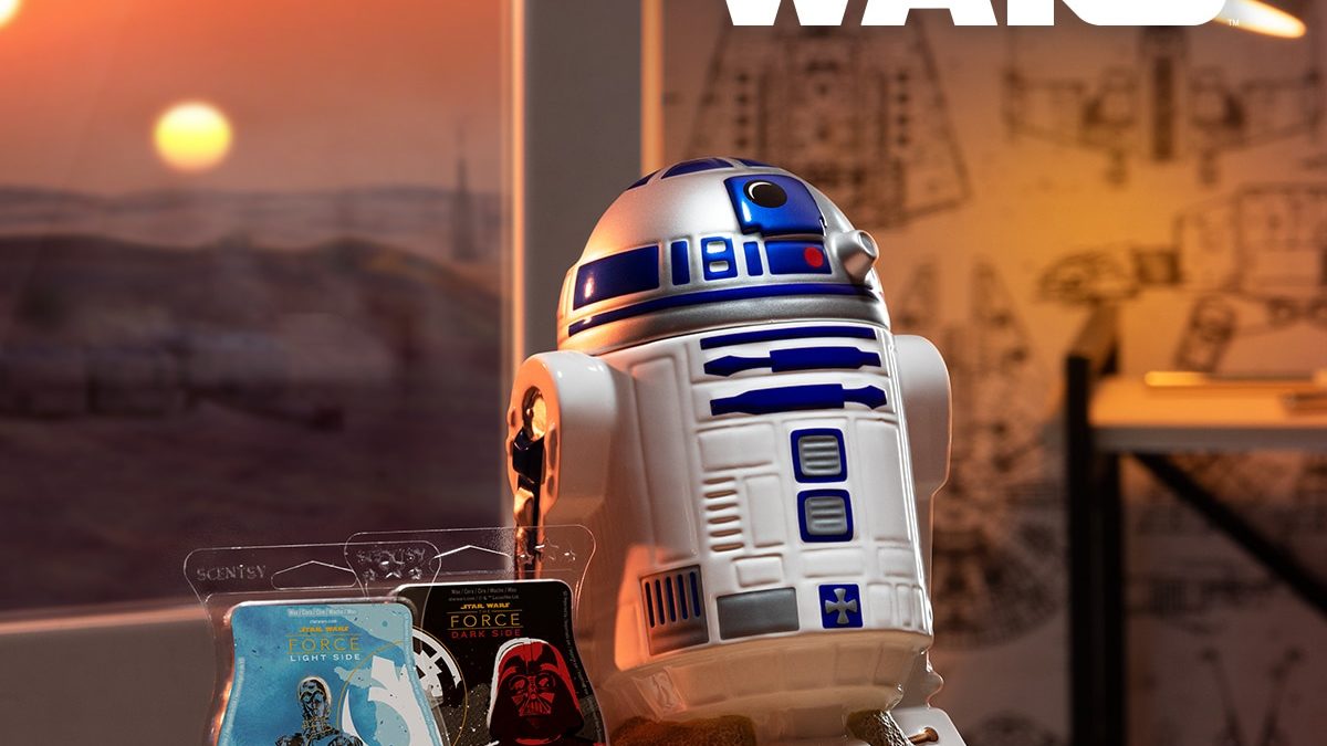 Scentsy Star store Wars R2D2 Warmer