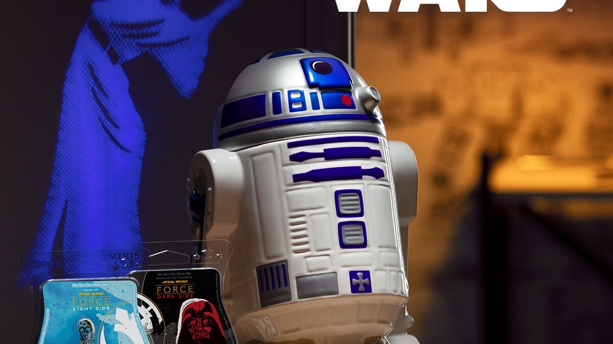 Scentsy Star Wars online R2D2/Leia Warmer &Bars