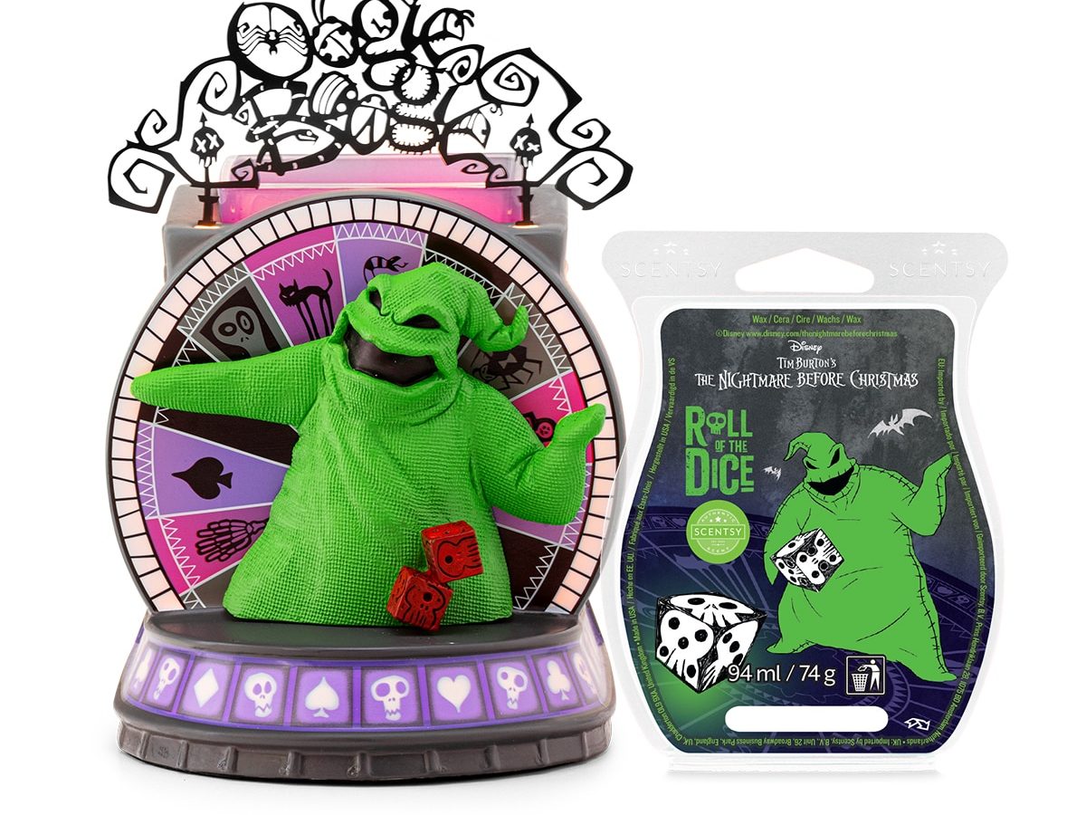 Scentsy Wax warmer offers Disney The Nightmare Before Christmas Oogie Boogie’s Casino