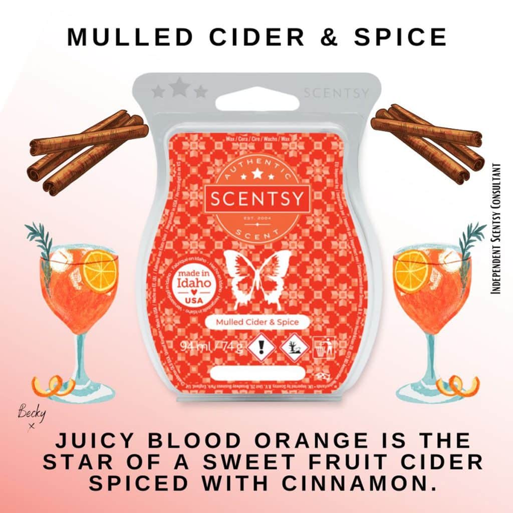 Mulled Cider Spice Scentsy Bar The Candle Boutique Scentsy Uk