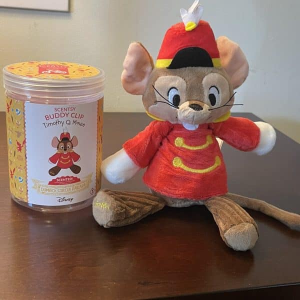 Disney Timothy Q. Mouse – Scentsy Buddy Clip + Dumbo: Circus Parade fragrance