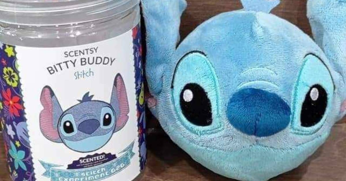 Scentsy deals Stitch Warmer + Bar and Bitty Buddies