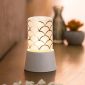 Golden Scallops Scentsy Mini Warmer with Tabletop Base