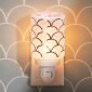 Golden Scallops Scentsy Plug-in Mini Warmer