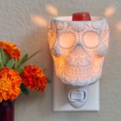 Calaverita Scentsy Plugin Mini Warmer Styled