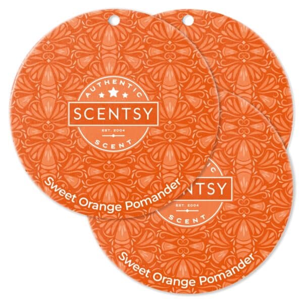 Sweet Orange Pomander Scentsy Scent Circle 3-pack