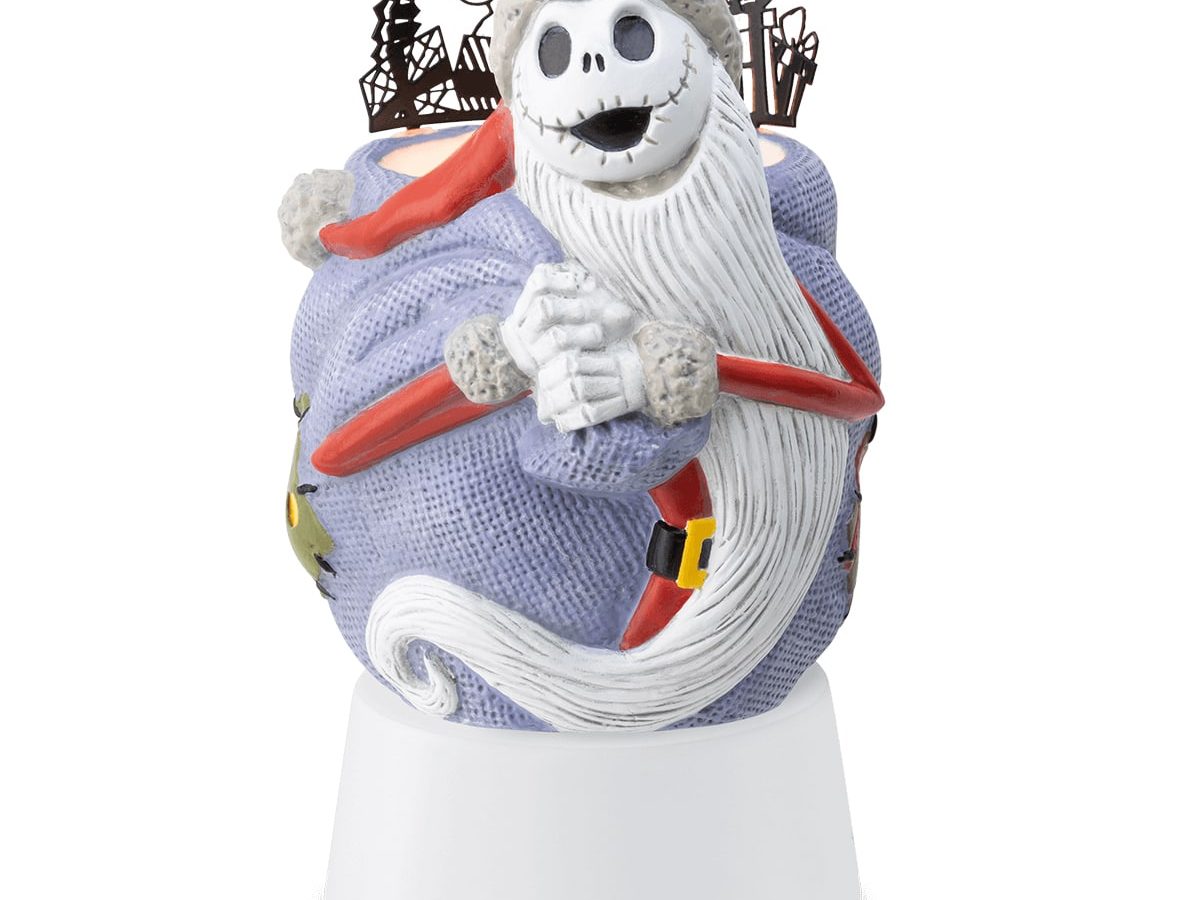 Scentsy Nightmare Before Christmas Santa Jack Warmer good