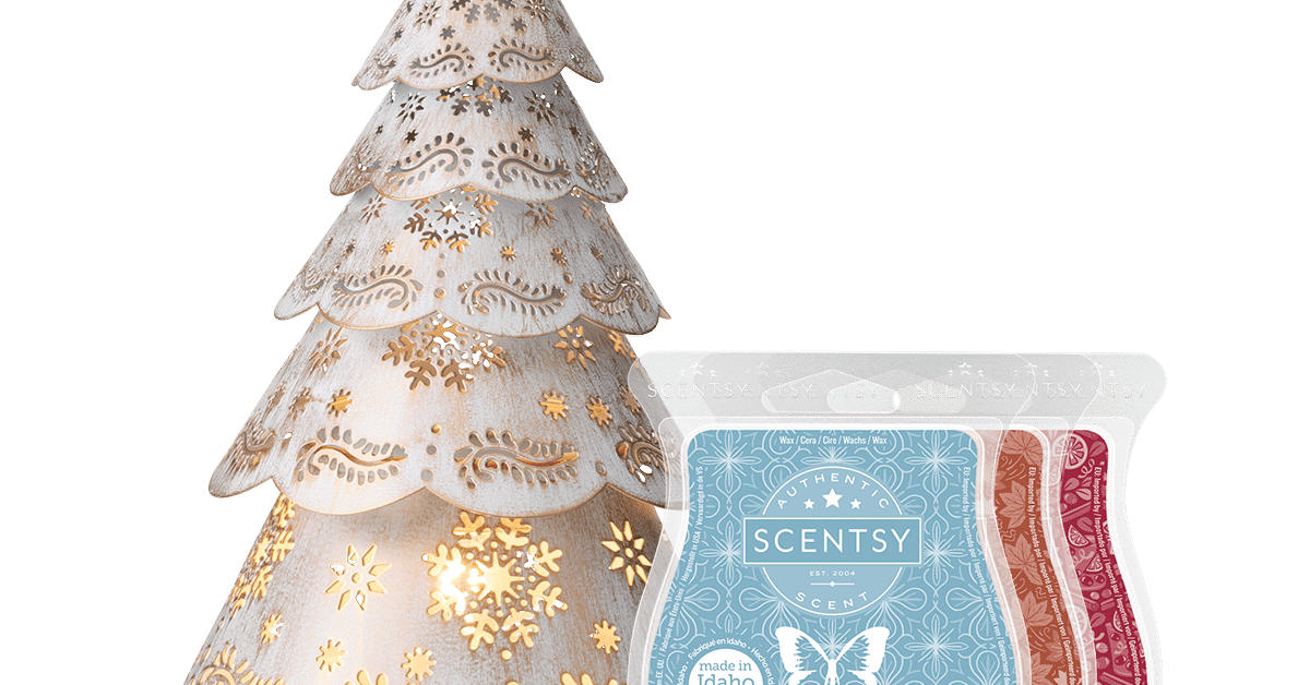 Trim the Tree Scentsy Warmer The Candle Boutique Scentsy UK Consultant