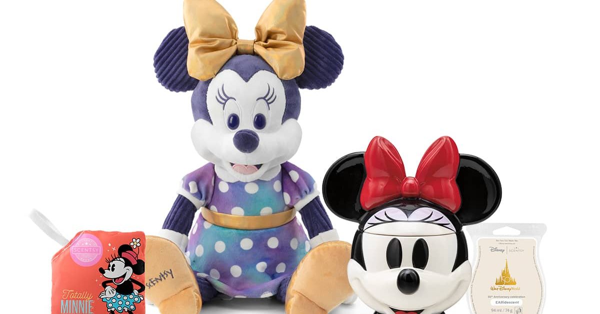 Disney Minnie Mouse 50th anniversary Scentsy plush outlet buddy