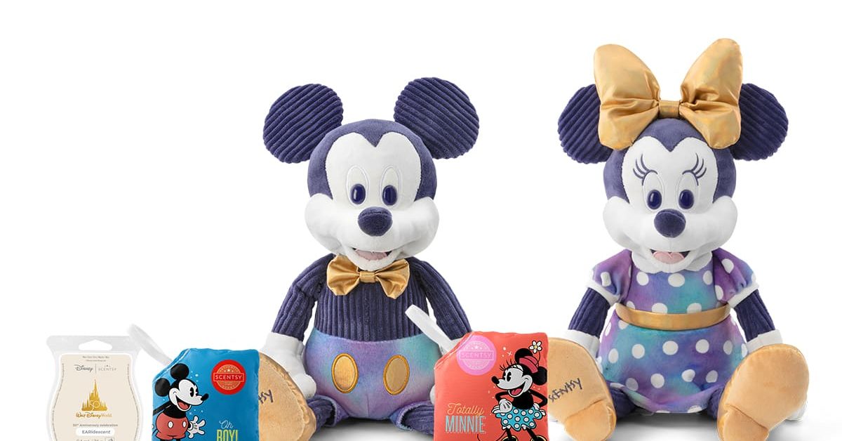 Walt Disney 50th Anniversary Mickey & 2024 Minnie Buddy