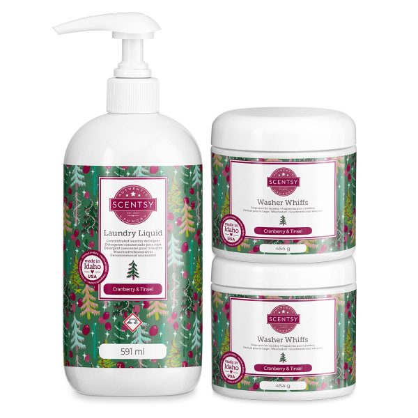 Cranberry & Tinsel Laundry Bundle