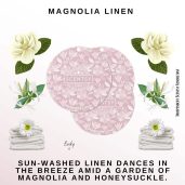 Magnolia Linen Scentsy Scent Circle