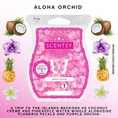 Aloha Orchid Scentsy Wax Melt Bar