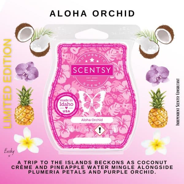 Aloha-Orchid-Scentsy-Wax-Melt-Bar