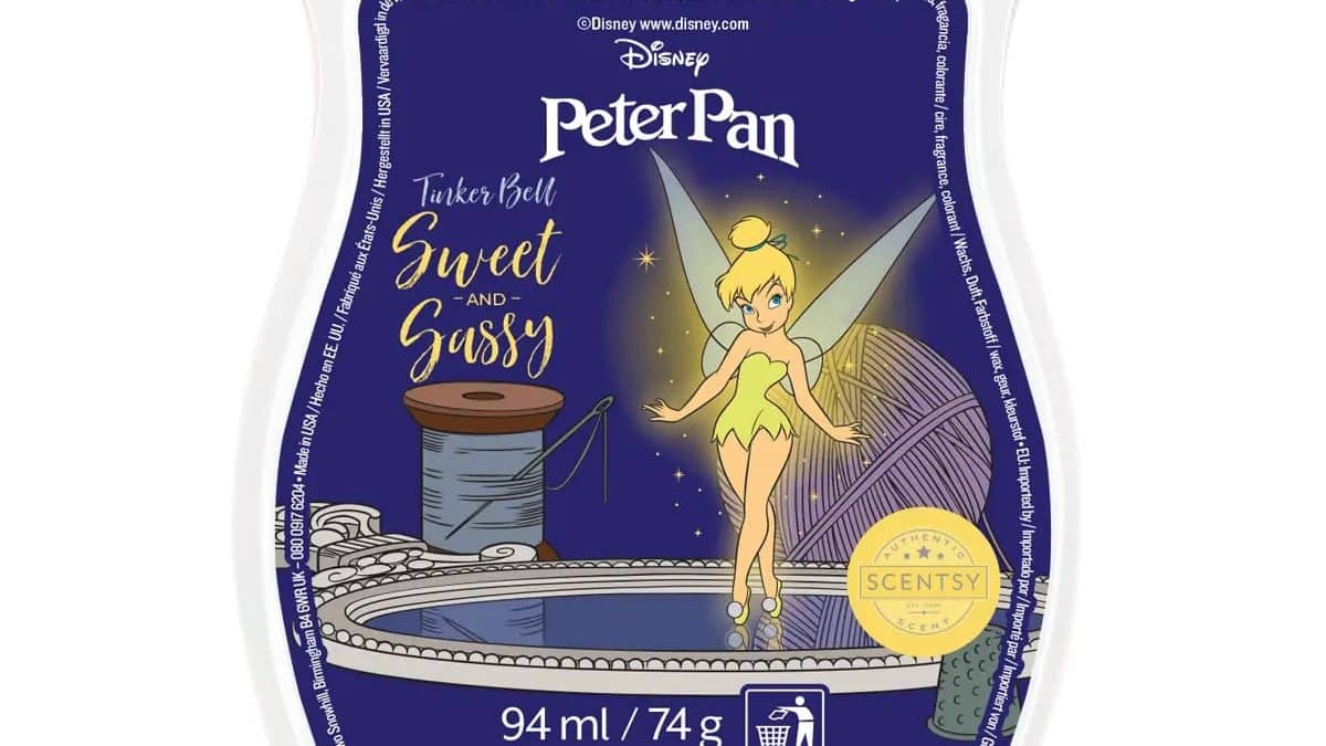 Disney Tinker Bell: Sweet and Sassy Scentsy Bar - The Candle Boutique -  Scentsy UK Consultant