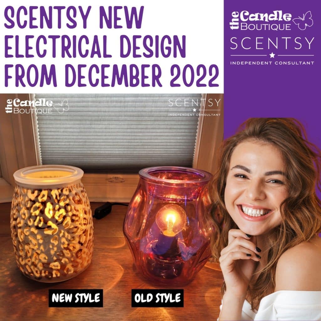 Scentsy New Warmer Electrical Design From December 2022 The Candle