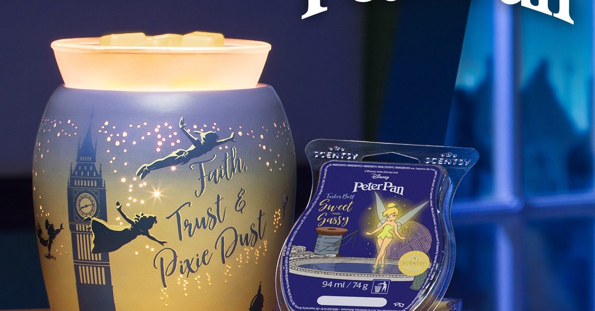 Tinkerbell Scentsy Wamer - Peter Pan Scentsy Collection - Wax & More ...