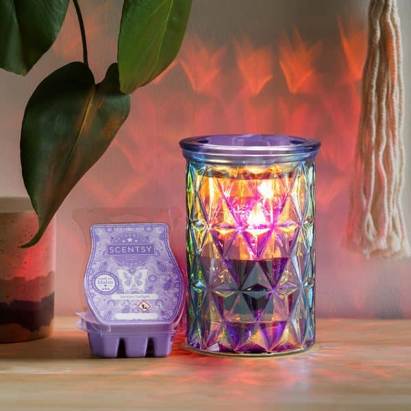 Prismatic Scentsy Warmer With Wax