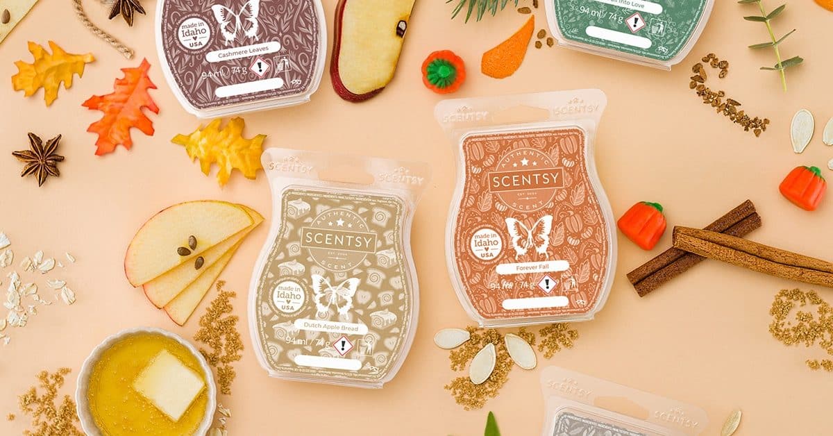 Autumn Scentsy 5 Bar Bundle - The Candle Boutique - Scentsy UK Consultant