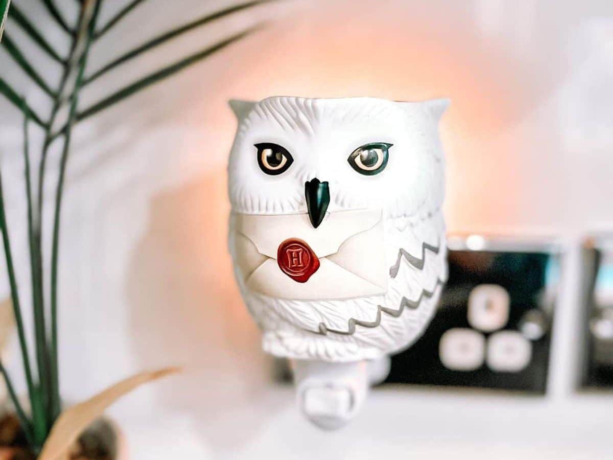 Harry Potter Owl Wax Warmer for Scented Wax Candle Warmer for Scentsy