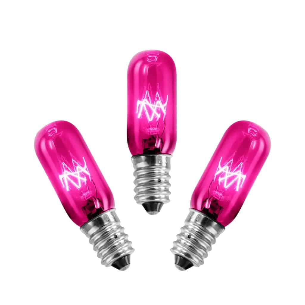 15-Watt Light Bulb 3-pack – Pink - The Candle Boutique - Scentsy UK ...